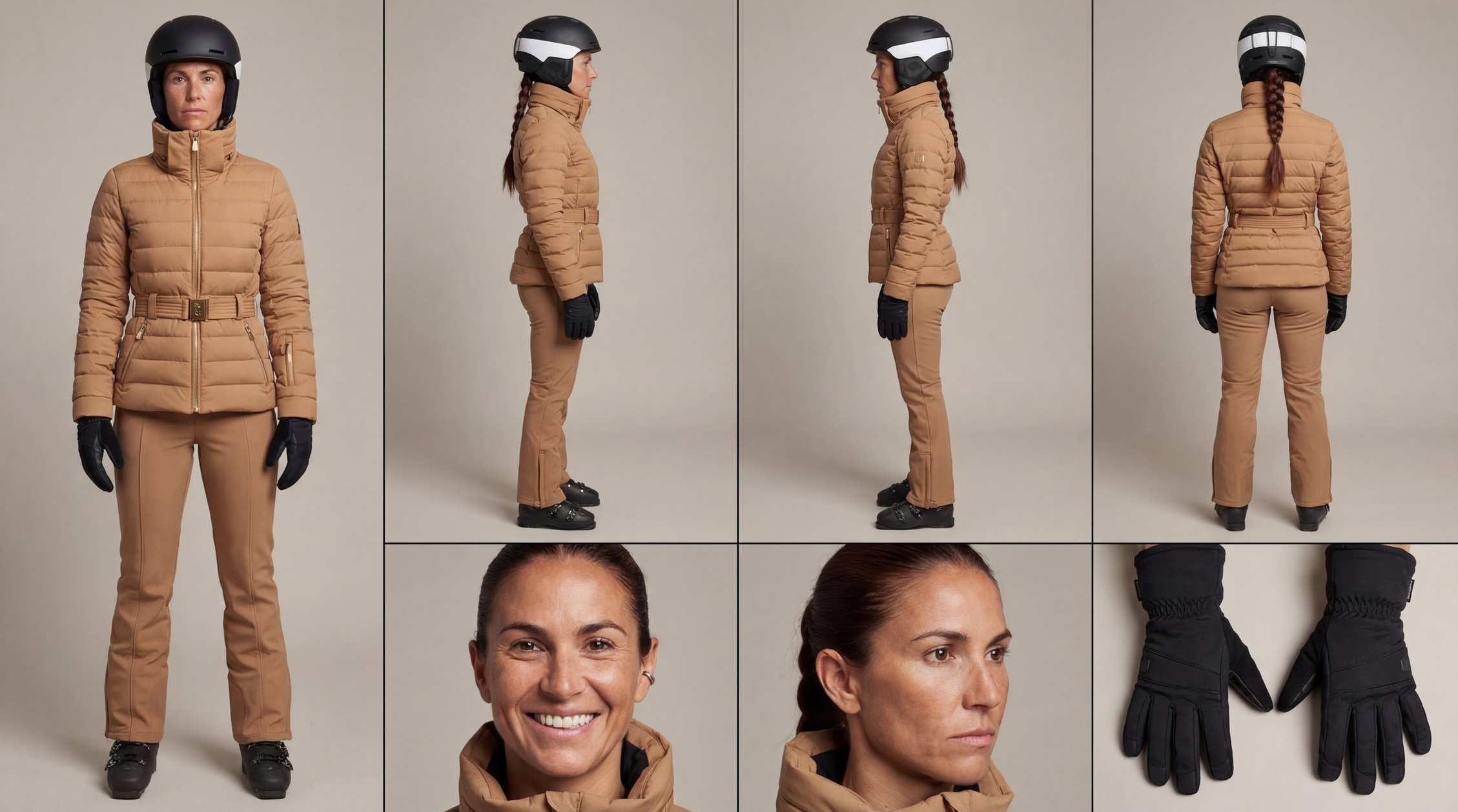 Modelsheet Andrea skiing Modelsheet Andrea skiing