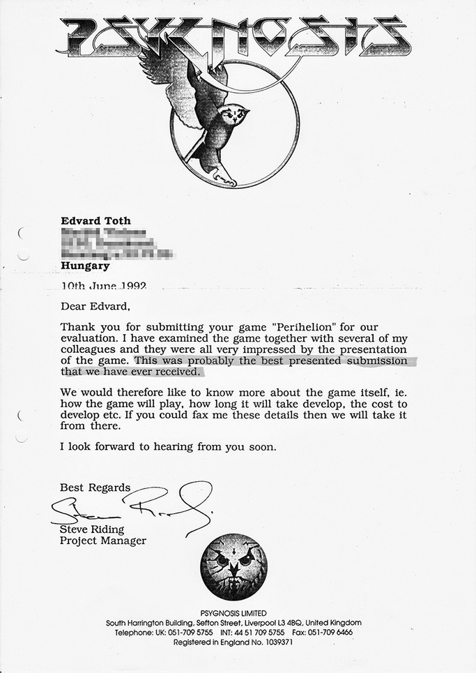 Psygnosis Fax Psygnosis Fax
