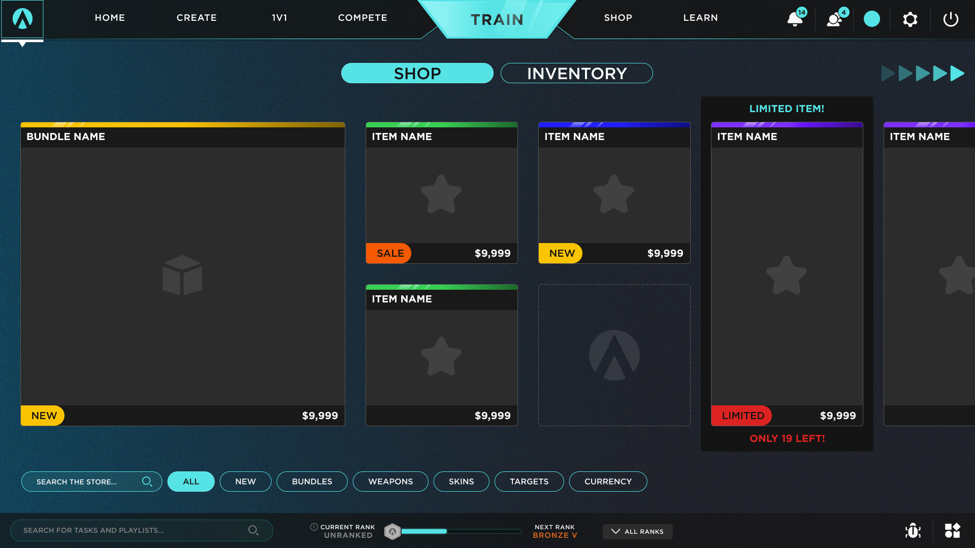 Aimlabs UI 7 Aimlabs UI 7