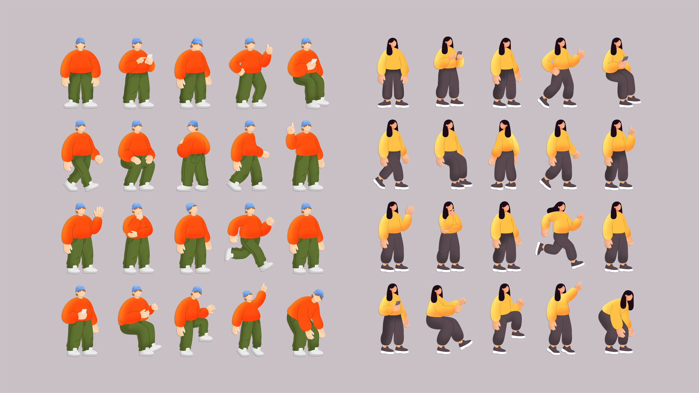 Pose Sheet Pose Sheet